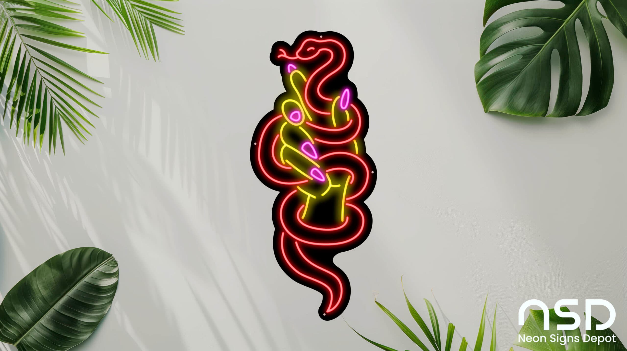 Snake Neon Sign